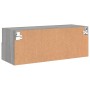 Mueble de pared TV madera de ingeniería Sonoma gris 80x30x30 cm de , Muebles TV - Ref: Foro24-836878, Precio: 49,99 €, Descue...