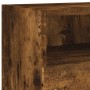 Engineered wood TV wall cabinet smoked oak 100x30x30 cm by , TV Furniture - Ref: Foro24-836890, Price: 61,73 €, Discount: %