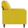 Sillón de terciopelo amarillo 60 cm de , Sofás - Ref: Foro24-359185, Precio: 157,99 €, Descuento: %