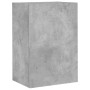 Wall TV cabinets 2 pcs wood gray concrete 40.5x30x60 cm by , TV Furniture - Ref: Foro24-836917, Price: 71,04 €, Discount: %