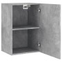 Wall TV cabinets 2 pcs wood gray concrete 40.5x30x60 cm by , TV Furniture - Ref: Foro24-836917, Price: 71,04 €, Discount: %