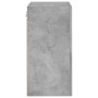 Wall TV cabinets 2 pcs wood gray concrete 40.5x30x60 cm by , TV Furniture - Ref: Foro24-836917, Price: 71,04 €, Discount: %