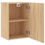 Wall TV cabinets 2 pcs Sonoma oak wood 40.5x30x60 cm by , TV Furniture - Ref: Foro24-836915, Price: 63,80 €, Discount: %