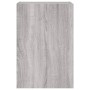 Sonoma gray engineered wood wall TV cabinet 40.5x30x60 cm by , TV Furniture - Ref: Foro24-836920, Price: 47,43 €, Discount: %