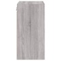 Sonoma gray engineered wood wall TV cabinet 40.5x30x60 cm by , TV Furniture - Ref: Foro24-836920, Price: 47,43 €, Discount: %