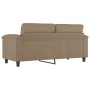 2-seater sofa in cappuccino-colored synthetic leather 140 cm by , Sofas - Ref: Foro24-359587, Price: 247,93 €, Discount: %