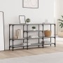 Mesa consola madera de ingeniería gris Sonoma 160x29x80 cm de , Mesas auxiliares - Ref: Foro24-839066, Precio: 81,94 €, Descu...