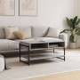 Sonoma gray plywood coffee table 90x50x45 cm by , Coffee table - Ref: Foro24-838971, Price: 47,71 €, Discount: %