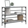 Sonoma gray engineered wood console table 100x32x75 cm by , Side tables - Ref: Foro24-839051, Price: 61,99 €, Discount: %