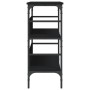 Mesa consola madera de ingeniería negro 100x32x75 cm de , Mesas auxiliares - Ref: Foro24-839058, Precio: 62,27 €, Descuento: %