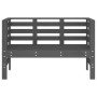 Garden bench solid gray pine wood 111.5x53x71 cm by , garden benches - Ref: Foro24-825137, Price: 102,75 €, Discount: %