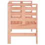 Douglas solid wood garden bench 111.5x53x71 cm by , garden benches - Ref: Foro24-825140, Price: 68,30 €, Discount: %