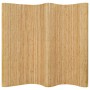 Natural bamboo room divider 250x165 cm by vidaXL, Room dividers - Ref: Foro24-247197, Price: 61,19 €, Discount: %