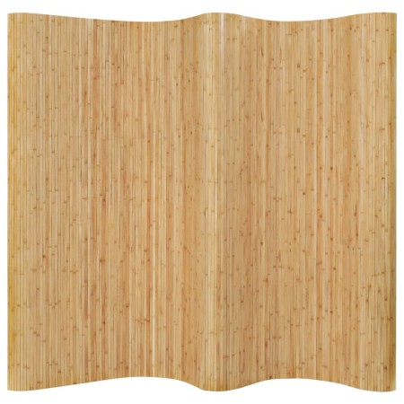 Natural bamboo room divider 250x165 cm by vidaXL, Room dividers - Ref: Foro24-247197, Price: 61,19 €, Discount: %