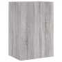 TV Wall Cabinets 6 Pieces Sonoma Gray Engineered Wood by , TV Furniture - Ref: Foro24-3216444, Price: 207,95 €, Discount: %