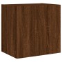 Wall TV cabinets 5 pcs oak brown engineered wood by , TV Furniture - Ref: Foro24-3216452, Price: 224,93 €, Discount: %