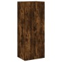 Wall TV cabinets 5 pieces engineered wood smoked oak by , TV Furniture - Ref: Foro24-3216486, Price: 231,67 €, Discount: %