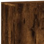 Wall TV cabinets 5 pieces engineered wood smoked oak by , TV Furniture - Ref: Foro24-3216486, Price: 231,67 €, Discount: %