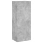 Wall TV cabinets 5 pieces engineered wood concrete gray by , TV Furniture - Ref: Foro24-3216467, Price: 207,02 €, Discount: %