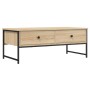 Sonoma oak engineered wood coffee table 101x49x39.5 cm by , Coffee table - Ref: Foro24-837738, Price: 76,29 €, Discount: %