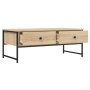 Sonoma oak engineered wood coffee table 101x49x39.5 cm by , Coffee table - Ref: Foro24-837738, Price: 76,29 €, Discount: %