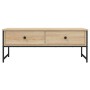 Mesa de centro madera de ingeniería roble Sonoma 101x49x39,5 cm de , Mesas de centro - Ref: Foro24-837738, Precio: 76,99 €, D...