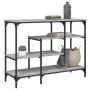 Console table with shelves gray Sonoma 100x35x75 cm by , Side tables - Ref: Foro24-837790, Price: 60,46 €, Discount: %