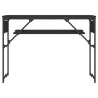 Mesa consola con estante madera ingeniería negra 105x30x75 cm de , Mesas auxiliares - Ref: Foro24-837792, Precio: 40,92 €, De...