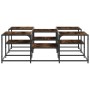 Mesa de centro madera de ingeniería roble ahumado 121x121x40 cm de , Mesas de centro - Ref: Foro24-839070, Precio: 68,45 €, D...