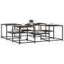 Mesa de centro madera de ingeniería roble marrón 121x121x40 cm de , Mesas de centro - Ref: Foro24-839072, Precio: 80,99 €, De...