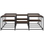 Mesa de centro madera de ingeniería roble marrón 121x121x40 cm de , Mesas de centro - Ref: Foro24-839072, Precio: 80,99 €, De...