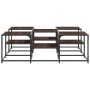 Mesa de centro madera de ingeniería roble marrón 121x121x40 cm de , Mesas de centro - Ref: Foro24-839072, Precio: 80,99 €, De...