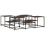 Mesa de centro madera de ingeniería roble marrón 121x121x40 cm de , Mesas de centro - Ref: Foro24-839072, Precio: 80,99 €, De...