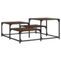 Mesa de centro madera ingeniería roble marrón 87,5x87,5x40 cm de , Mesas de centro - Ref: Foro24-837746, Precio: 41,41 €, Des...