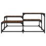 Mesa de centro madera ingeniería roble marrón 87,5x87,5x40 cm de , Mesas de centro - Ref: Foro24-837746, Precio: 41,41 €, Des...