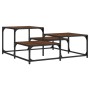 Mesa de centro madera ingeniería roble marrón 87,5x87,5x40 cm de , Mesas de centro - Ref: Foro24-837746, Precio: 41,41 €, Des...