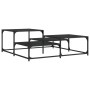 Mesa de centro madera de ingeniería negro 107x107x40 cm de , Mesas de centro - Ref: Foro24-837752, Precio: 50,41 €, Descuento: %