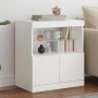 Sideboard mit weißen LED-Leuchten 60x37x67 cm von , Sideboards - Ref: Foro24-836651, Preis: 69,18 €, Rabatt: %