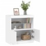 Sideboard mit weißen LED-Leuchten 60x37x67 cm von , Sideboards - Ref: Foro24-836651, Preis: 69,18 €, Rabatt: %