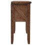 Mesa consola de madera de abeto maciza marrón 131x35,5x75 cm de vidaXL, Mesas auxiliares - Ref: Foro24-246121, Precio: 211,13...