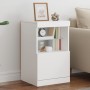 Sideboard with white LED lights 41x37x67 cm by , Sideboards - Ref: Foro24-836679, Price: 48,30 €, Discount: %