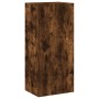 Wall TV cabinets 4 pieces engineered wood smoked oak by , TV Furniture - Ref: Foro24-3216536, Price: 171,26 €, Discount: %