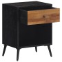 Solid teak wood bedside table 40x30x50 cm by , Nightstands - Ref: Foro24-358529, Price: 96,41 €, Discount: %