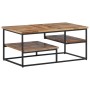 Solid recycled teak coffee table 90x50x39 cm by , Coffee table - Ref: Foro24-358517, Price: 174,91 €, Discount: %