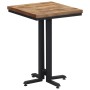 Solid recycled teak dining table 55x55x76 cm by , Kitchen and dining tables - Ref: Foro24-358515, Price: 134,84 €, Discount: %