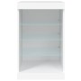 Aparador con luces LED blanco 41x37x67 cm de , Aparadores - Ref: Foro24-836721, Precio: 58,18 €, Descuento: %