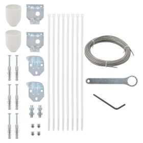 Balcony awning mounting accessories set 29 pieces by vidaXL, Accessories for awnings - Ref: Foro24-44744, Price: 10,99 €, Dis...