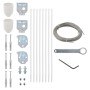 Balcony awning mounting accessories set 29 pieces by vidaXL, Accessories for awnings - Ref: Foro24-44744, Price: 10,99 €, Dis...