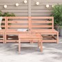 Garden sofas without armrests 2 units Douglas wood 70x70x67 cm by , Modular outdoor sofas - Ref: Foro24-837926, Price: 90,41 ...