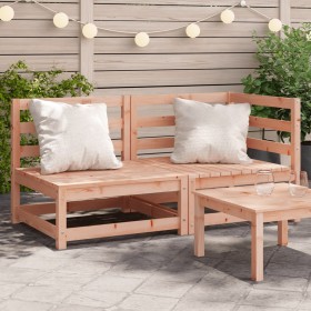 2-seater garden sofa in solid Douglas fir wood by , Modular outdoor sofas - Ref: Foro24-837947, Price: 97,99 €, Discount: %